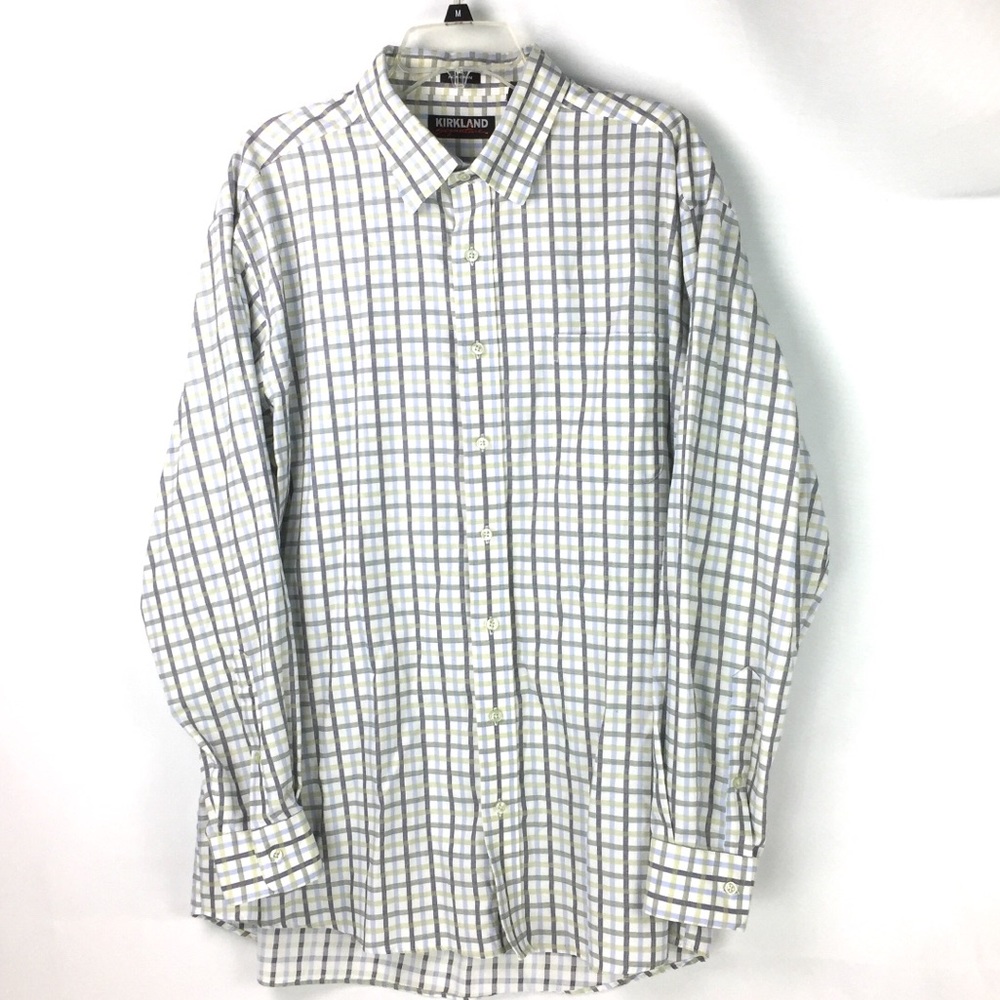 Kirkland Signature Plaid Dress Shirt